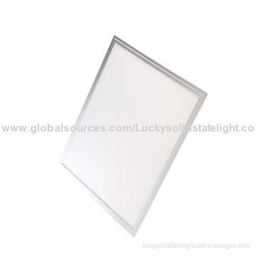 Square 620*620mm 42W LED Panel Light, 90-264/127-370V AC, 95lm/W, Ultra-thin, Dimmable